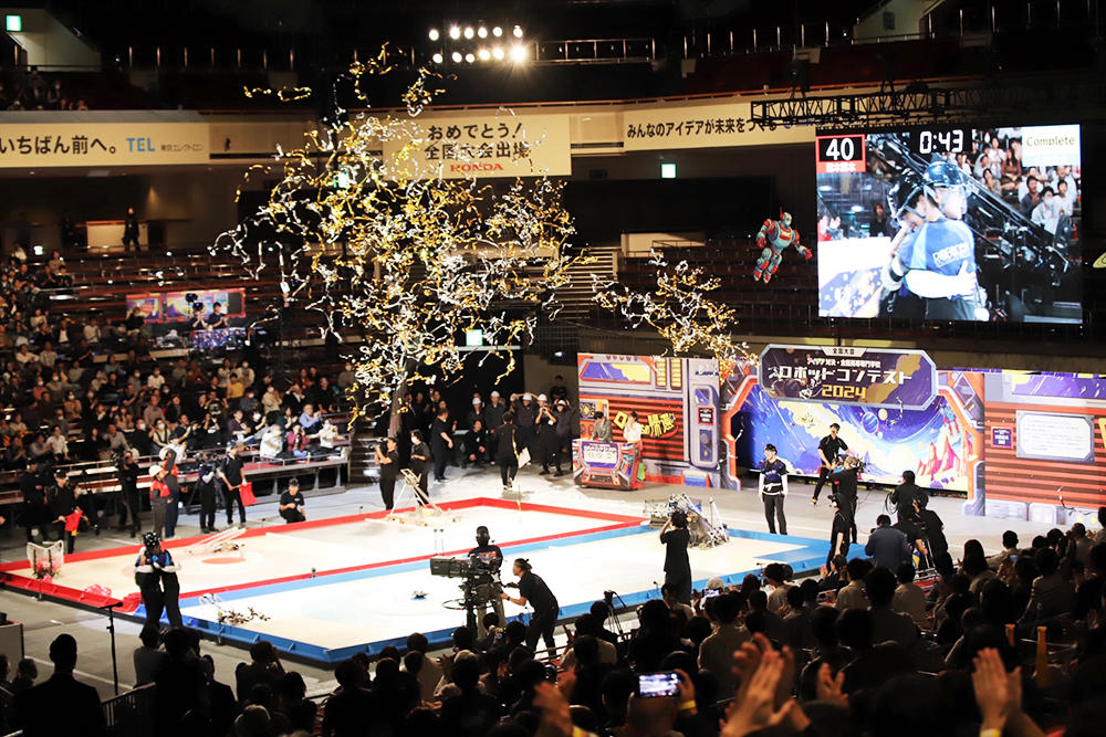2024年高専ロボコン 優勝の瞬間