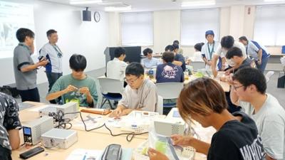 パナ社LIB実習_実習風景