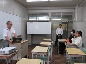 2025年度　学内インターンシップ（1回目）　抱月工業㈱